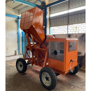 Bétonnière industrielle avec moteur et décharge manuelle du ciment à prix réduit - Product Image 2