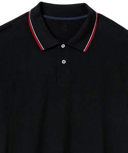 Camiseta Polo con Cuello Tipping en Oferta, 100% Algodón, Bordado, Servicios OEM, Empresa de Fabricación Pakistaní, Precios Accesibles - Product Image 6