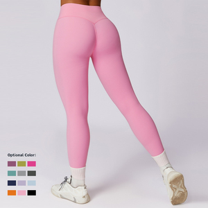 Leggings de yoga personnalisés pour femmes, légers et respirants, collants d'entraînement, fournisseur d'usine OEM sous marque privée - Product Image 4