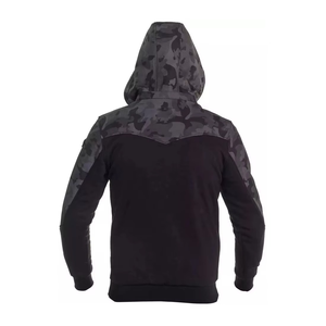 Sweat à capuche pour motard, doublure polaire de haute qualité, coupe-vent, 2024, personnalisé, course moto, homme, hiver, 100% coton, logo personnalisé - Product Image 2