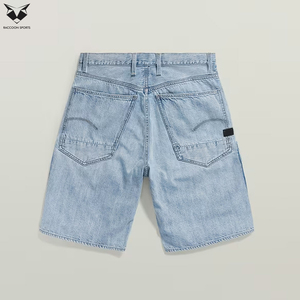 Pantalones Cortos de Mezclilla para Hombre, Color Azul Cielo 2026, de la Mejor Calidad, Ecológicos, Casuales, para Verano, Servicio OEM, Diseño Personalizado, con Bolsillos Tipo Cargo - Product Image 6