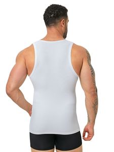 Fabricant OEM de débardeurs de sport pour hommes, vente en gros, séchage rapide, sans manches, pour fitness et course à pied - Product Image 6
