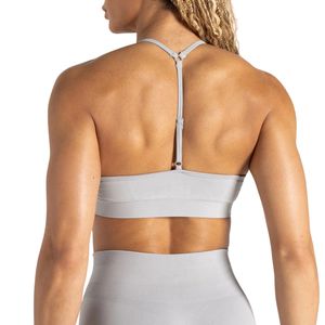 Wholesale Women Seamless Sports Bra Adjustable Strap OEM Manufacturer Gym Yoga Workout Fitness Activewear Custom Logo - Product Image 4