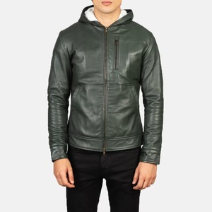 2026 Arrival Unisex Design Custom Color Men <b>Genuine</b> <b>Leather</b> <b>Jacket</b> Custom High Quality Winter Stand Collar Breathable <b>Jacket</b> - Product Image 3