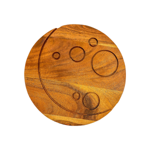 Planche à découper en bois de haute qualité, faite à la main, durable, avec des formes effrayantes pour Halloween, plateau de service, planche à fromage pour la décoration de la cuisine - Product Image 4