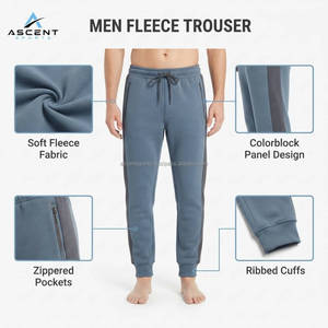 Pantalones de Forro Polar Personalizados para Hombre, Pantalones Deportivos Gruesos de Algodón, Pantalones Jogger Casuales de Invierno, Fabricante al por Mayor OEM ODM - Product Image 6
