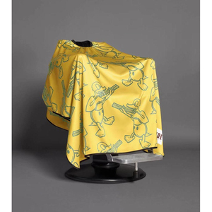 Cape de coiffeur élégante, imperméable, professionnelle, pour salon de coiffure, coupe et finition des cheveux, OEM, différentes couleurs et designs, logo. - Product Image 5