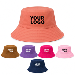 Sombrero de Pescador de Algodón de Moda, con Logotipo Personalizado Bordado, Unisex, para Verano, Protección Solar, Estilo Urbano - Product Image 5