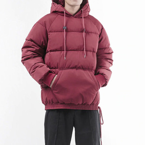 Chaqueta de Plumón de Lujo BUR Casual de Diseñador, Chaquetas de Manga Corta, Chalecos y Abrigos con Capucha, Chaqueta de Plumón 100% con Cierre y Protección Contra el Viento para Hombre - Product Image 4