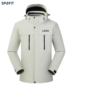 Chaqueta Impermeable y Cortavientos con Capucha y Logotipo Personalizado de Alta Calidad para Deportes de Invierno al Aire Libre Unisex con Protección de 3000 mm - Product Image 1