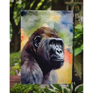 Boîte aux lettres décorative avec drapeau multicolore de jardin Gorilla Garden et bannière de jardin pour parterres de fleurs et petits espaces - Product Image 3