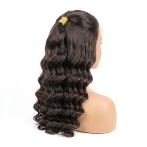 Remy Bulk <b>Wavy</b> Hair Custom Size Natural Human Hair Soft Texture Wholesale Hair for Extensions <b>Wigs</b> Weaving and Salon Use - Product Image 2