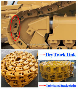 דחפור חופר מסלול קישור D6R PC200 חלקי מרכב מסלול שרשרת יבש ומשומן סוג מסלול קישור - Product Image 2