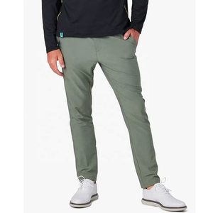 Nouveau design 2026 – Pantalon de costume formel ajusté en polyester/rayonne avec logo personnalisé pour homme – Idéal pour le travail et les occasions professionnelles – Meilleur prix - Product Image 1