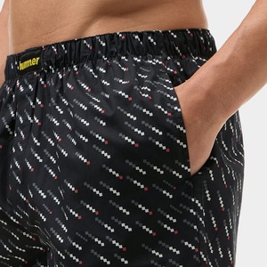 Shorts décontractés pour hommes, coupe ample, style streetwear, hip-hop, personnalisables, écologiques, respirants, anti-plis, avec logos, en polyester/coton - Product Image 6