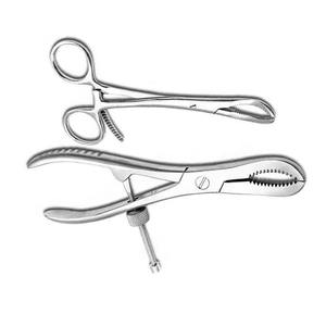 1 unidad Pinza de reducción de falanges dentadas, Pinza de sujeción ósea, Autoclavable, Acero inoxidable, Ortopedia, CE ISO, By Grip Surgical - Product Image 5