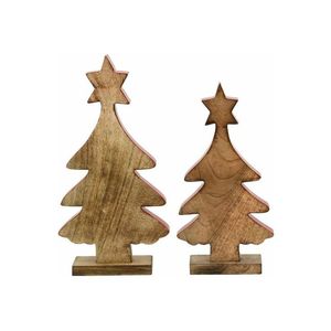 Décoration murale moderne en bois écologique pour arbre de Noël, idéale pour le salon, centre de table, taille personnalisable unique - Product Image 1