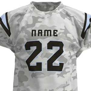 Camisetas de Fútbol Americano para Hombre de Alta Calidad, 100% Poliéster, Transpirables, de Secado Rápido, Bordadas, con Nombres de Equipos Personalizados, Ropa Deportiva - Product Image 5