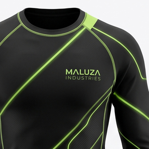 Custom Printed Short Sleeve Jiu Jitsu Rash Guard <b>Compression</b> Shirts Eco-Friendly Breathable Quick Dry Unisex Surfing Swimming - Product Image 3