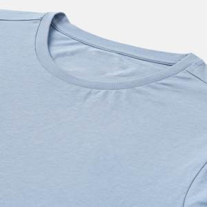 เสื้อยืดคอกลมโอเวอร์ไซส์ผ้าคอตตอนหนา 100% สำหรับผู้ชาย คอหนา  โลโก้ด้านหน้า  ผ้าคอร์ดูรอย  เป็นมิตรกับสิ่งแวดล้อม สไตล์ลำลอง - Product Image 4