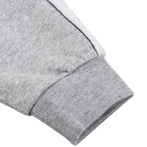 Sweat à capuche zippé personnalisé sans cordon, vierge, uni, coupe oversize en polaire, style boxy, haute qualité, pour homme, avec logo brodé - Product Image 3