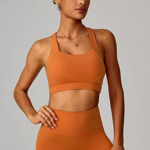 Soutien-gorge de sport pour femme, design très demandé, dos nu, maintien moyen, séchage rapide, respirant, Spandex Nylon, anti-plis avant, Nouveauté 2026 - Product Image 2
