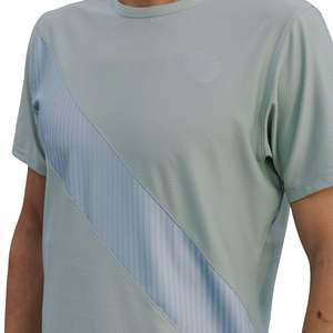 Débardeurs de sport personnalisés OEM/ODM avec logo sublimé, col rond, pour marathon, en maille polyester, vêtements d'entraînement pour hommes - Product Image 4