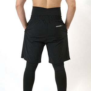 Premium Quality Customized Logo Solid Casual Breathable Eco-Friendly Quick Dry Covering Activewear Sunnah Men's High Waist - Product Image 2
