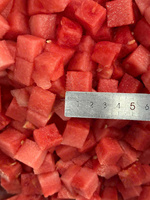 100% Potongan Semangka Beku IQF Alami Siap untuk Minuman & Hidangan Penutup