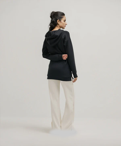 Custom Eco-Friendly Women Fitness Wear Gym Sweater Cotton Hoodie <b>Jumper</b> Luxury Oversized <b>Pullover</b> Sweatshirts - Product Image 5