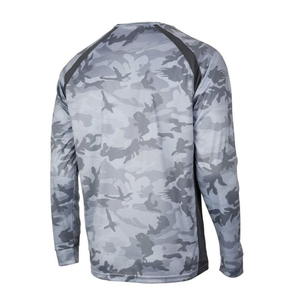 Chemise de pêche pour homme de qualité supérieure, à manches longues, en tricot, écologique, respirante, avec protection UV, impression numérique personnalisée - Product Image 4