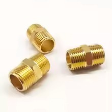 Raccord de tuyauterie hexagonal en laiton, filetage NPT mâle 1,8 po, connecteur d'alimentation en eau basse pression, OEM - Product Image 5