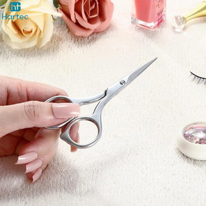 Ciseaux à cuticules de dernière conception avec grande boucle pour les doigts, coupe-ongles professionnel en acier inoxydable pour l'élimination des peaux mortes, pédicure - Product Image 6
