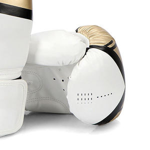Gants de boxe en cuir personnalisables de haute qualité, fermeture à boucle, évacuation de l'humidité, respirants, unisexes, design personnalisé - Product Image 6