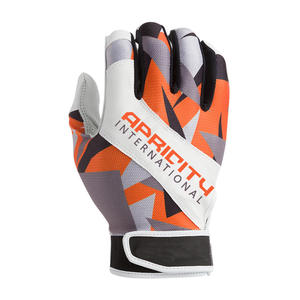 Gants de frappe de baseball en cuir, dernier design, pour adultes unisexes, avec design imprimé personnalisé, gants d'entraînement - Product Image 2