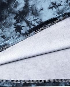 Camisetas Tie Dye Ligeras para Niñas, Estilo Urbano, Tallas Grandes, Manga Corta, Servicios OEM, Fabricación al por Mayor - Product Image 3