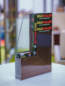 Shalumi Most Favorable Bronze Color in Anodizing Aluminum Windows and Doors - Product Image 2