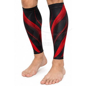 Manchons de jambe personnalisés, flexibles, performants et respirants pour l'entraînement, en vente - Product Image 2