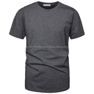 T-shirts pour hommes personnalisés OEM, de haute qualité, poids lourd, 100% coton, col rond, impression de broderie de rue, t-shirts - Product Image 3