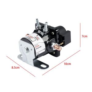 12V 100AMP Auto Relay Battery Disconnect with Fuses and Screws 0100055000 01 00055 000 Model - Product Image 2