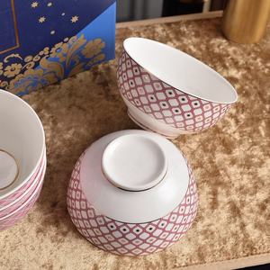 Juego de Tazón y Cuchara de Porcelana China de Alta Calidad, Diseño Europeo Ecológico Personalizado, Estilo Ruso Real - Product Image 6