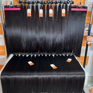 Meilleure vente de haute qualité trame droite osseuse vietnamienne vente en gros de cuticule alignée sans enchevêtrement faisceaux Extensions de cheveux humains - Product Image 2
