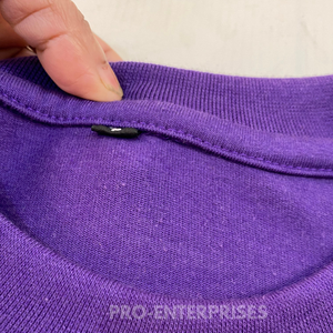 T-shirt Homme Col Montant Oversize en Molleton 100% Coton Lourd de Haute Qualité avec Motif Sérigraphié Anti-Boulochage - Product Image 3