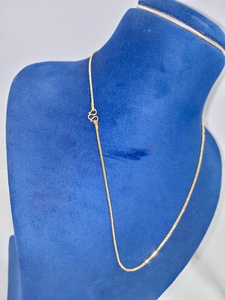 Cadena de Oro Sólido de 22K para Hombre y Mujer, Joyería India Hecha a Mano, Collar de Eslabones de Oro Amarillo Real de 22 Quilates, Cadena Bahubali - Product Image 3