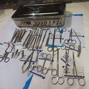 Juego de Instrumentos de Cirugía de Fístula Arteriovenosa de 30 Piezas de Acero Inoxidable, Juego de Instrumentos Quirúrgicos para Cirugía de Fístula Arteriovenosa con Certificación CE - Product Image 4