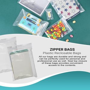 ถุงซิปด้านบน4ล้านถุงหนาพิเศษ1000 10x12นิ้ว1แกลลอนโพลีเอทิลีนสำหรับอุตสาหกรรมอาหารบริการศิลปะ - Product Image 6