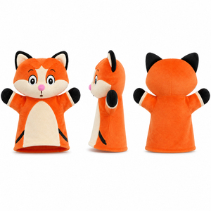 Marioneta <span class=keywords><strong>de</strong></span> Mano <span class=keywords><strong>de</strong></span> Peluche Personalizada <span class=keywords><strong>de</strong></span> Zorro, Marioneta <span class=keywords><strong>de</strong></span> Mano Personalizable <span class=keywords><strong>de</strong></span> Alta Calidad, Marionetas <span class=keywords><strong>de</strong></span> Mano para Niños Más Vendidas - Product Image 4
