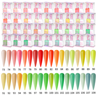 Fabricants, fournisseur d'ongles, conceptions exclusives, personnaliser la marque Pastel Collection, vernis à ongles en gel 2 en 1 assorti