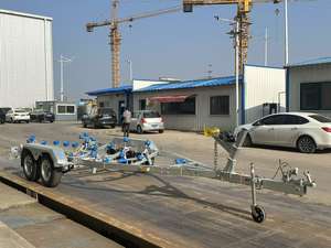 La taille 6760mm de Hyroad a galvanisé des roues de remorque de bateau avec la charge utile maximum des pneus 1000kg - Product Image 6