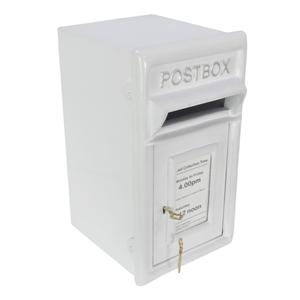 Custom Wedding <b>Post</b> <b>Box</b> White Coated Weatherproof Latest Style <b>Letter</b> <b>Box</b> For Garden Accessories - Product Image 6